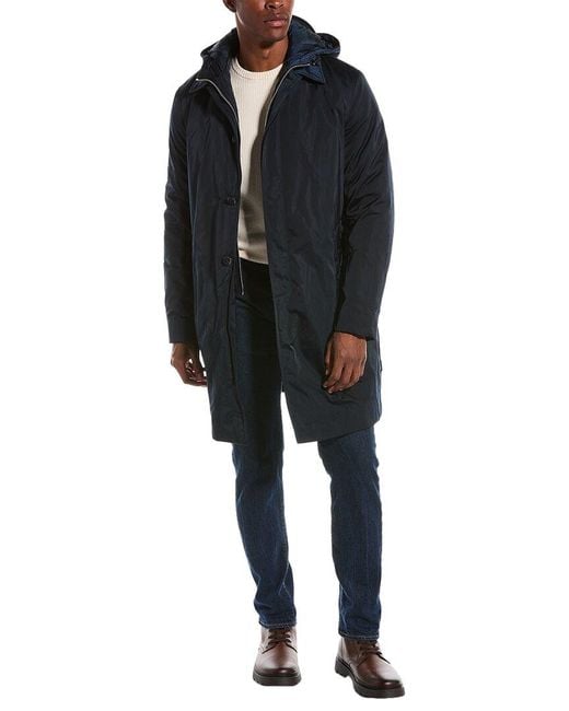 Armani exchange 2025 trench coat mens