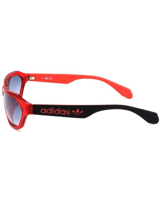 Adidas Red Originals Unisex Or0021 58mm Sunglasses