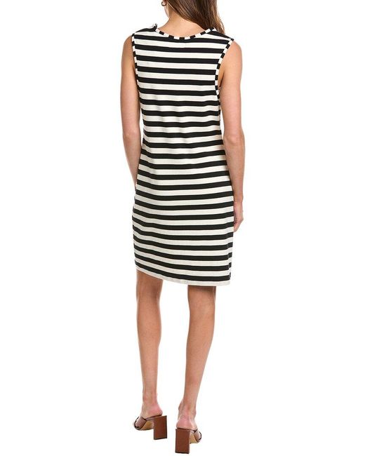 Officine Generale Black Officine Generale Ashley Shirt Dress
