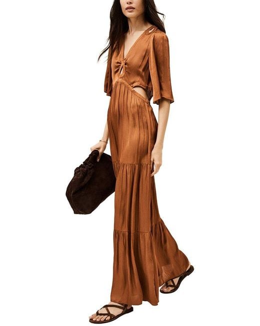 Ba&sh Brown Cylma Dress