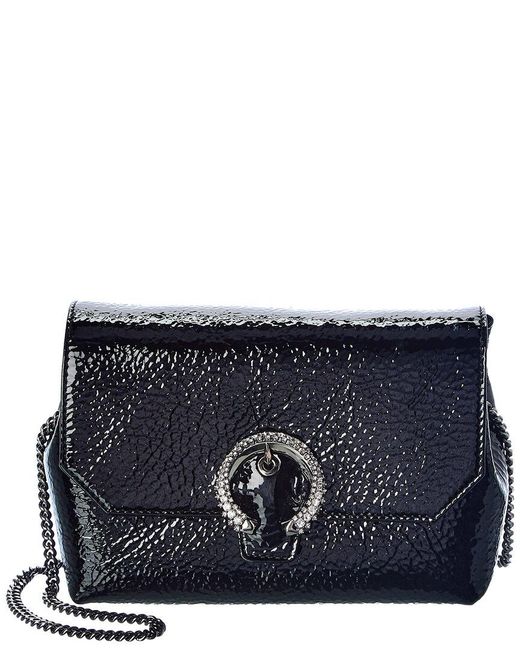 Jimmy Choo Soft Madeline Patent Shoulder Bag | Lyst