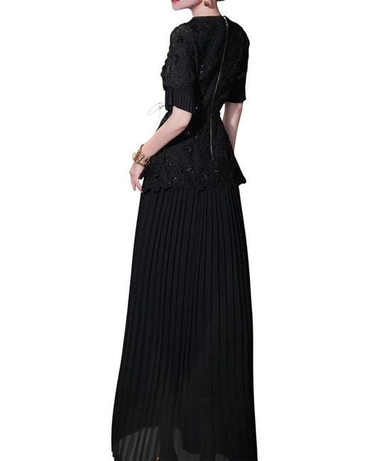 BURRYCO Black 2pc Top & Skirt Set