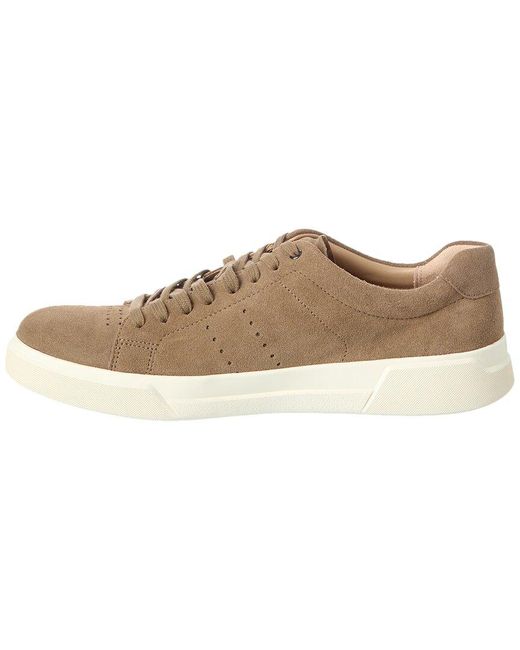 Vince Natural Brady-b Suede Sneaker for men