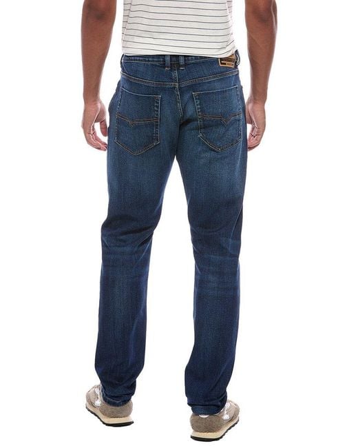 DIESEL Blue Tepphar Low Waist Slim Jean for men
