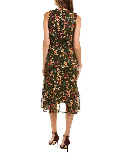 Julia Jordan Metallic Midi Dress