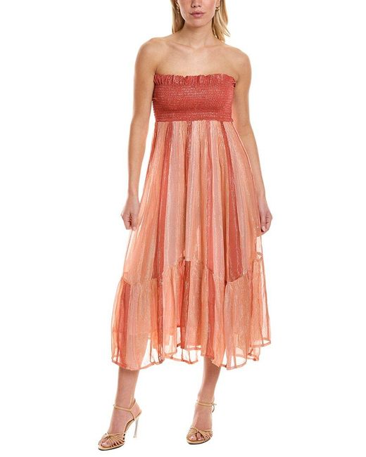 Sundress Orange Soraya Dress