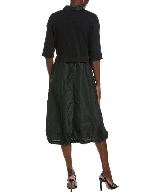 Marc Cain Black Midi Dress