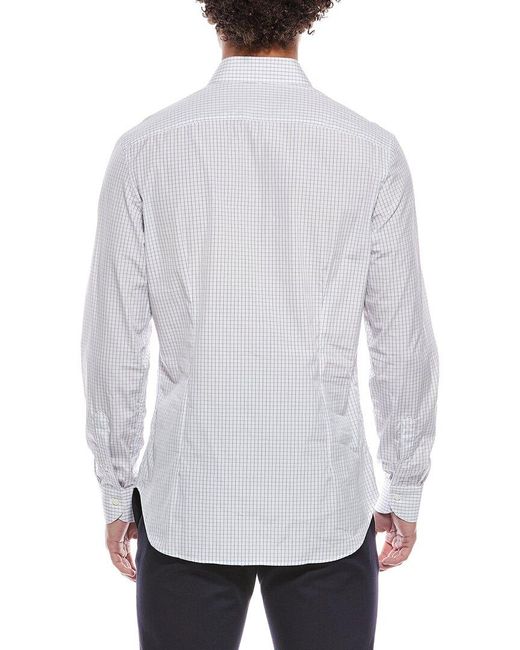 Canali Gray Dress Shirt for men