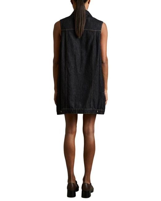 Reiss Black Brooklyn Dress