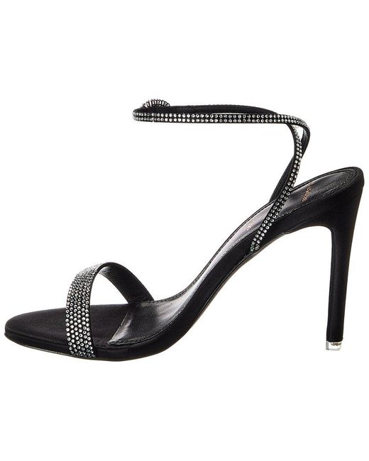 Black Suede Studio Black Lexi Sandal