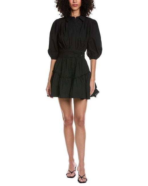 Ramy Brook Black Natalina Dress