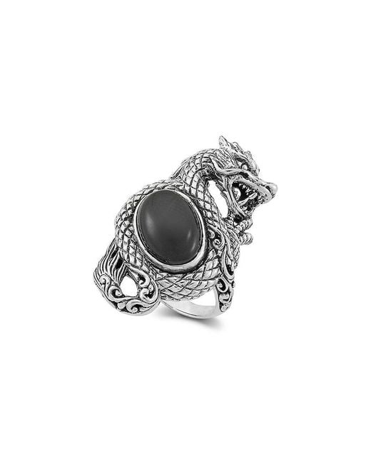 Samuel B. White Silver Dragon Ring