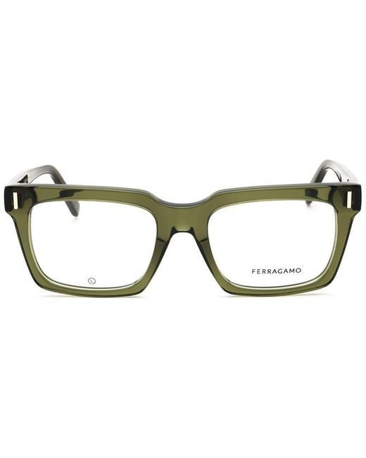 Ferragamo Black 53Mm Optical Frames