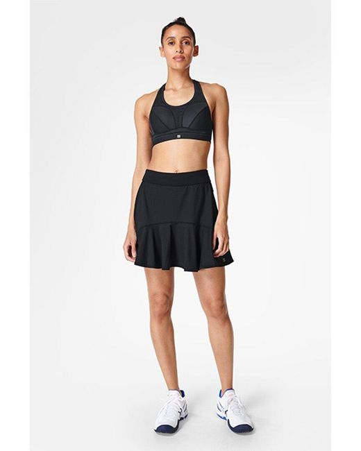 Sweaty Betty Black Volley Tennis Skirt