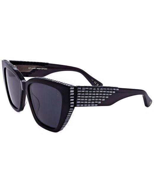 Stuart Weitzman Blue 53Mm Sunglasses