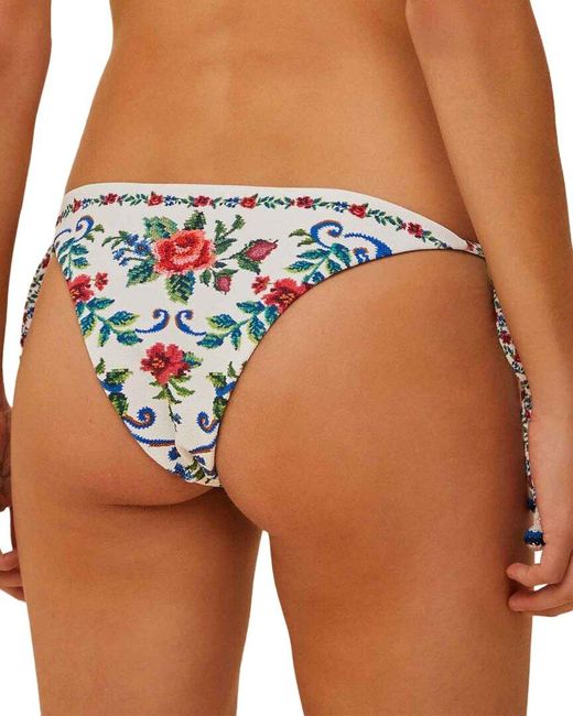 Farm Rio Blue Bikini Bottom