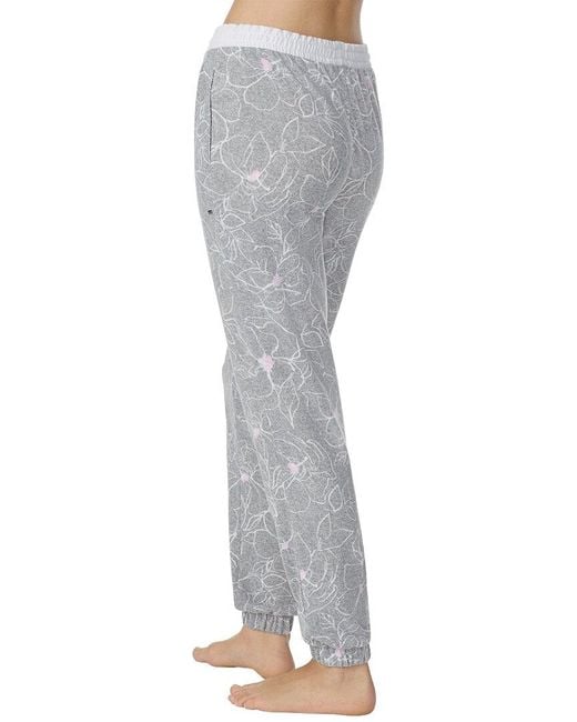Kensie Gray Jogger Pajama Pant