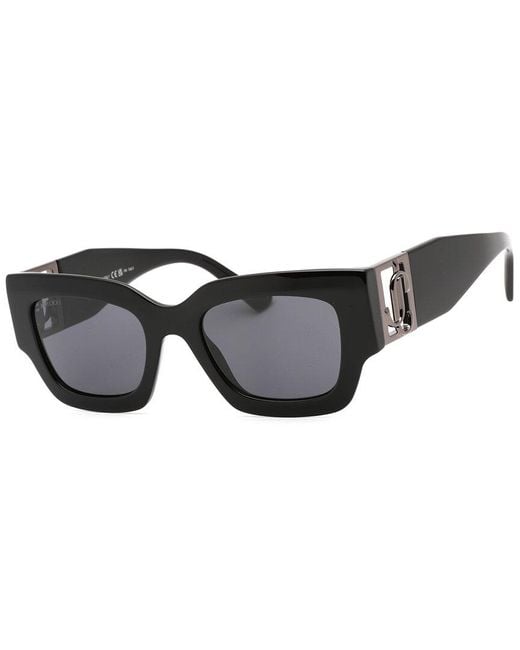 Jimmy Choo Black Nena/s 51mm Sunglasses