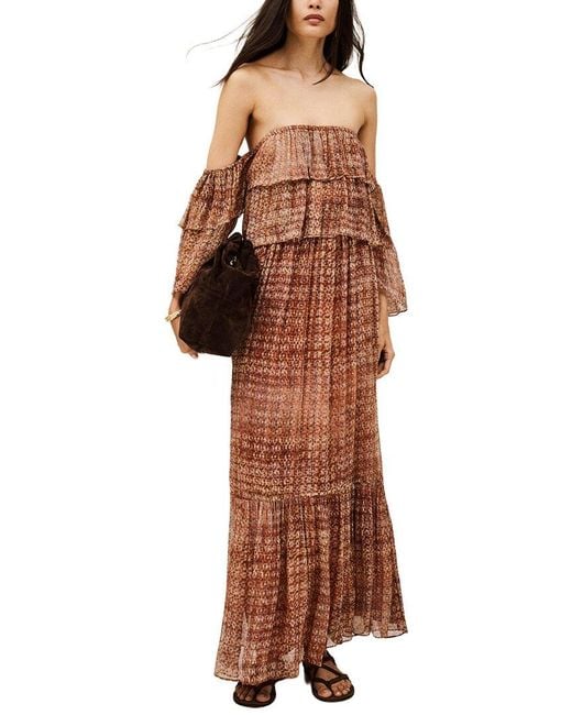 Ba&sh Brown Robbie Dress