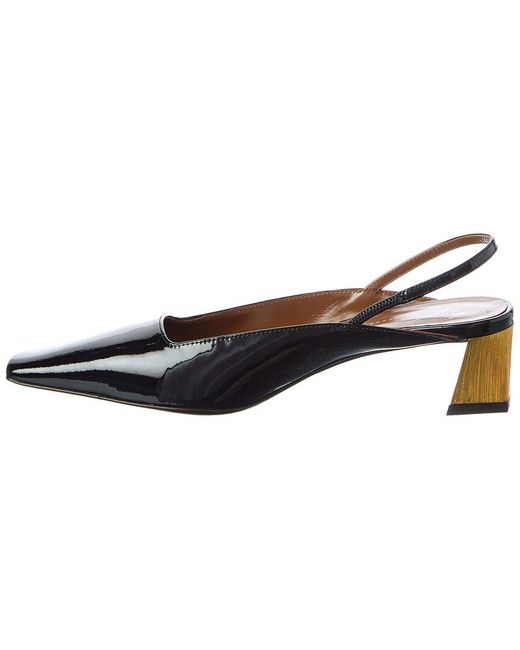Giuseppe Zanotti Black Brenda 45 Patent Slingback Pump