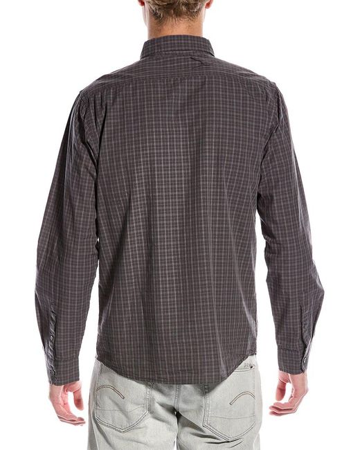 Slate & Stone Poplin Buttondown Collar Shirt in Gray for Men Lyst