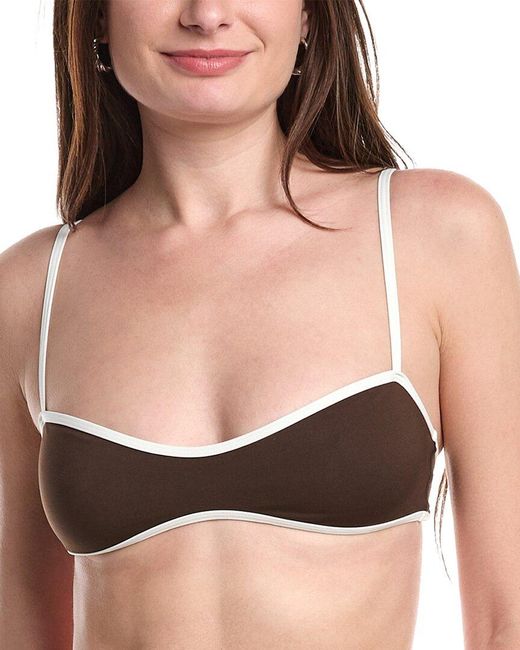 WeWoreWhat Black Sport Bikini Top