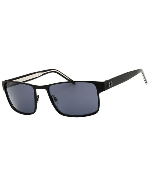 Tommy Hilfiger Blue 57Mm Sunglasses for men