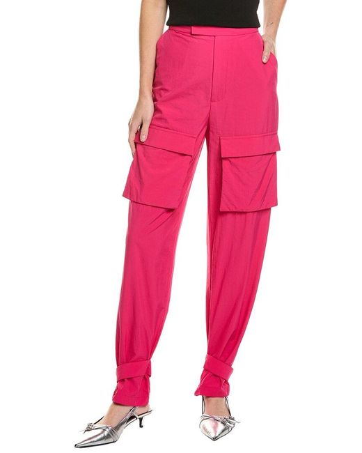 LAPOINTE Pink Windbreaker Pant
