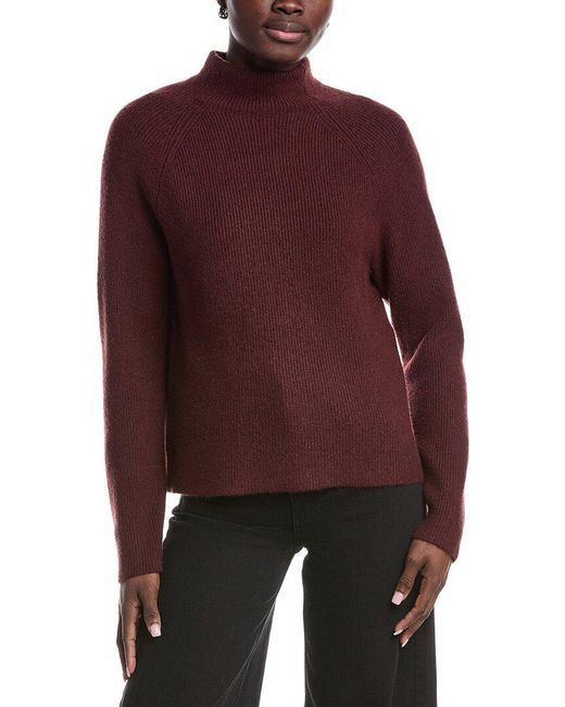 Kenneth Cole Purple Raglan Sweater
