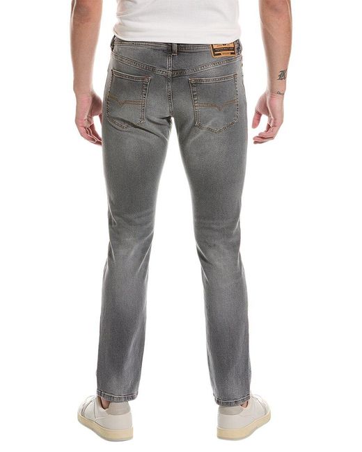 DIESEL Gray Buster Black Slim Straight Jean for men