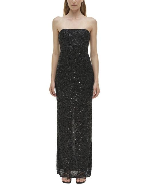 Jonathan Simkhai Black Xyla Gown
