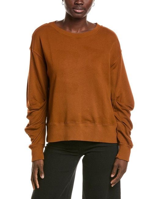 Michael Stars Brown Jackie Sweatshirt