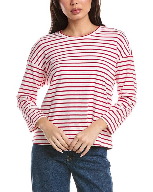 J.McLaughlin Red Nico Top