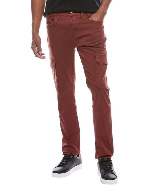 Hudson Red Jeans Ace Spice Cargo Jean for men