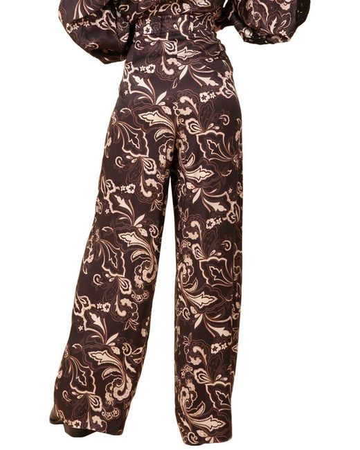 Hale Bob Brown Twill Pant