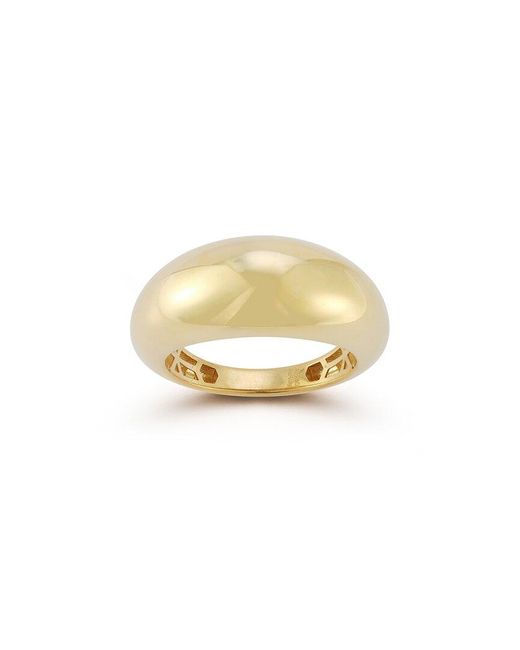 Ember Fine Jewelry White 14k Bold Dome Ring