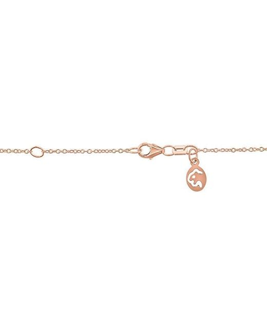 Effy Fine Jewelry Pink 14K Rose 1.58 Ct. Tw. Diamond & Ruby Necklace