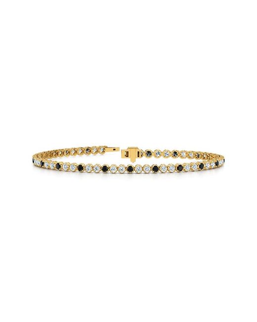 Lab Grown Diamonds White 14K 3.14 Ct. Tw. Lab-Grown Diamond Tennis Bracelet