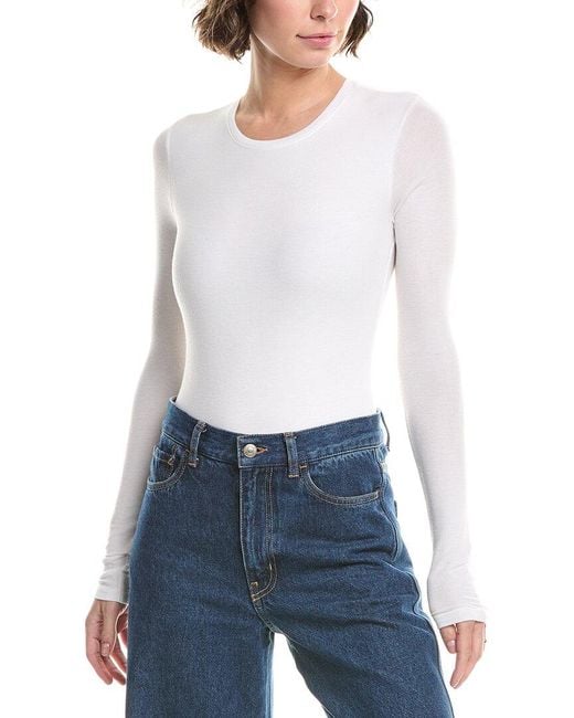 ATM White Bodysuit