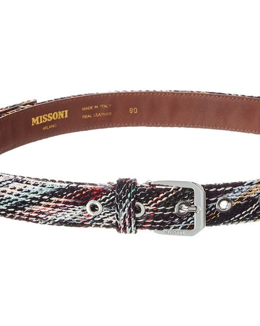 Missoni Brown Belt