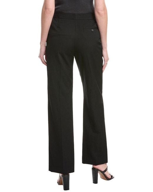 3.1 Phillip Lim Black Relaxed Wool-Blend Pant