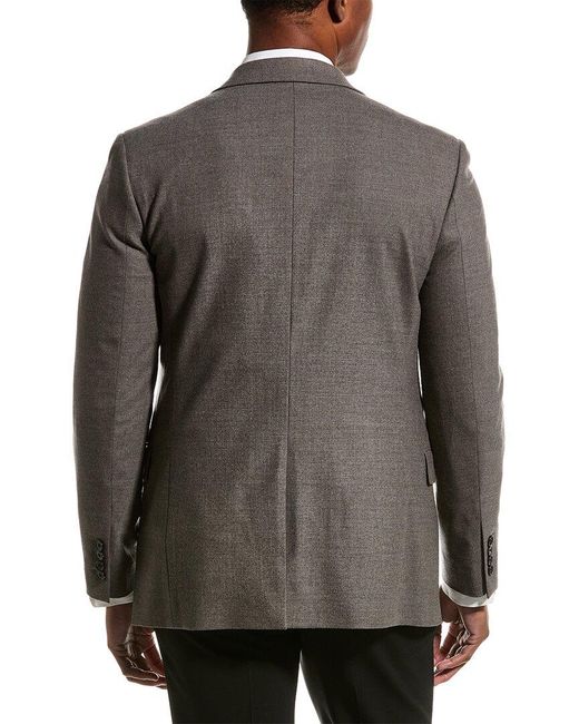 Theory Gray Chambers Knowledge Wool-blend Jacket for men