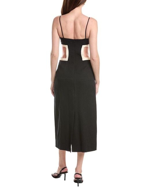 Alexis Black Brunetti Midi Dress