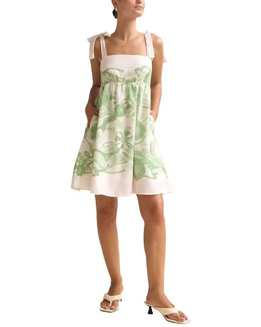 DELI S Green Printed Dress