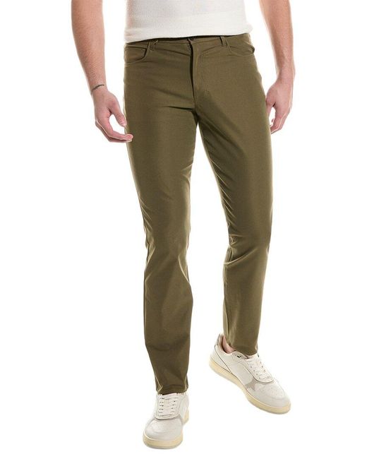 7 For All Mankind Green Adrien Tech Series Chino for men