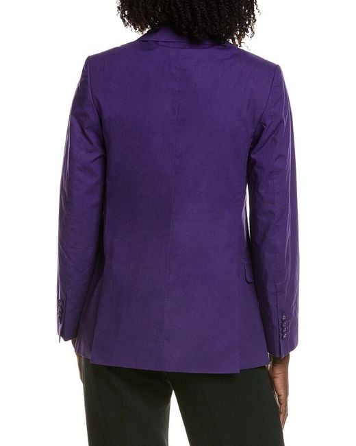 Officine Generale Purple Officine Generale Charlene Blazer