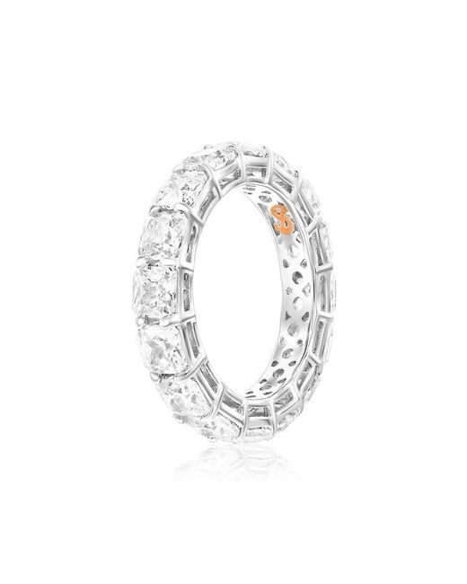 Suzy Levian CZ Jewelry White Suzy Levian Cz Eternity Ring