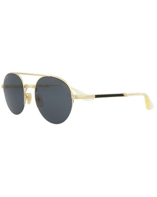 Gucci Blue 53mm Sunglasses for men