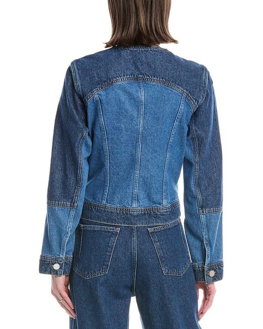 10 Crosby Derek Lam Blue Hugo Jacket