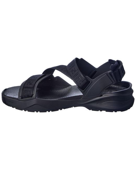 Fendi Blue Nylon Sandal for men